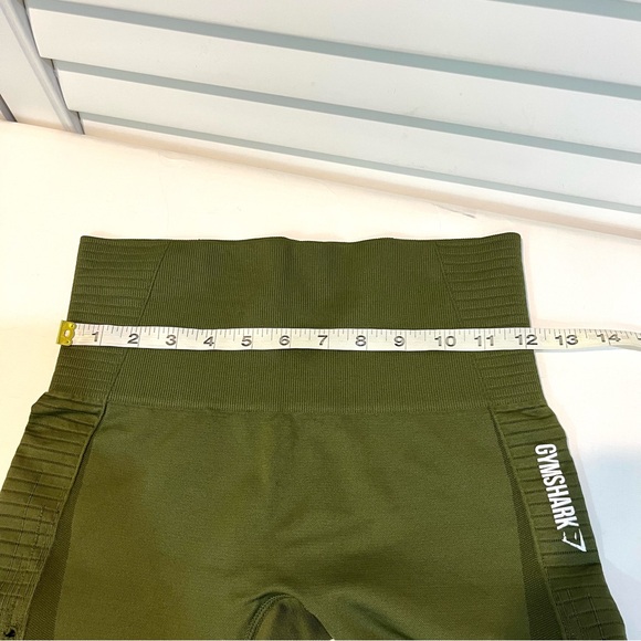 Gymshark seamless energy leggings in olive green - Picture 2 of 7